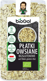 Glutenfreie Haferflocken BIO 300 g - BIOGOL